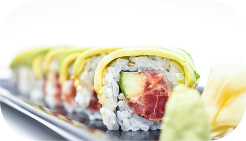 Avocado & Spicy Bluefin Tuna Roll Salmon