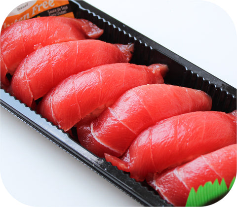 Sushi - Bluefin Tuna Nigiri Salmon