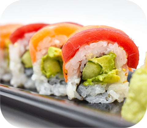 Sushi - Bluefin Tuna & Atlantic Salmon Roll