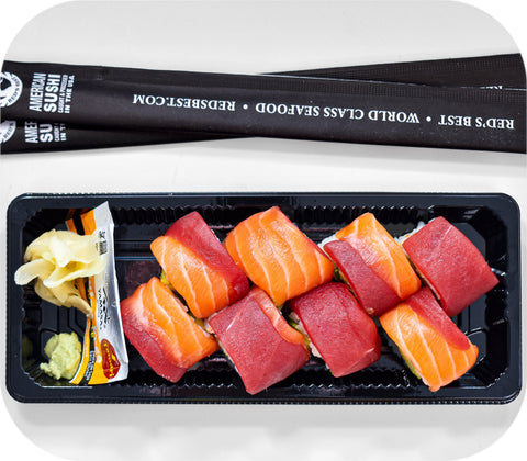 Bluefin Tuna & Atlantic Salmon Roll
