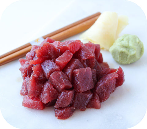 Bluefin Tuna Poke/maki Cubes 5Oz