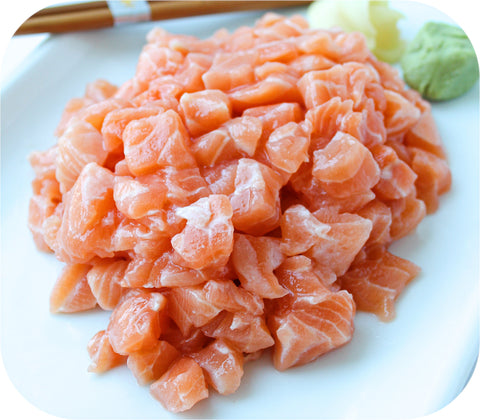 Salmon Poke/maki Cubes 1Lb