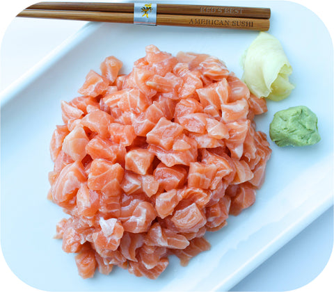 Salmon Poke/maki Cubes 1Lb