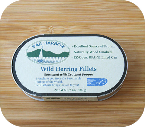 Bar Harbor - Wild Herring Fillets W/ Cracked Pepper