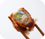 Sushi - Spicy Bluefin Dragon Roll Salmon