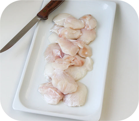 Frozen- Cod Cheeks 1Lb Skate