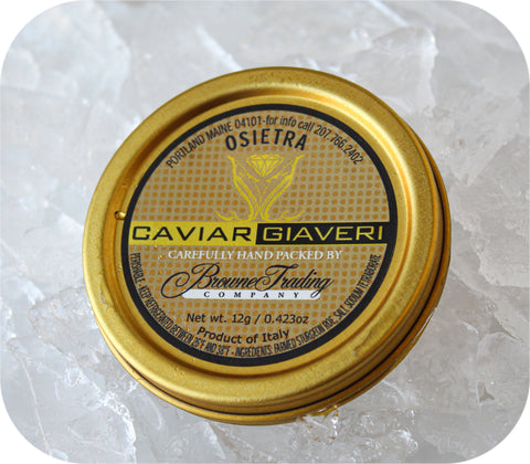 Caviar- Giaveri Osetra 12g