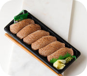 Sushi - Torched Bluefin Tuna Toro Nigiri Salmon