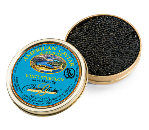 Caviar- Snake River White Sturgeon 1Oz Salmon