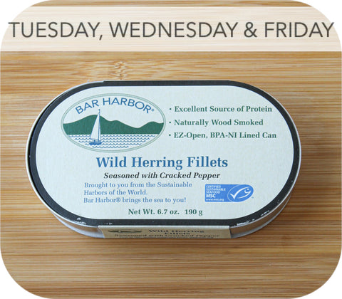 Bar Harbor - Wild Herring Fillets W/ Cracked Pepper