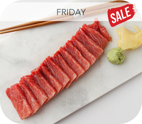 Bluefin Tuna Kama-Toro Saku 3-4Oz