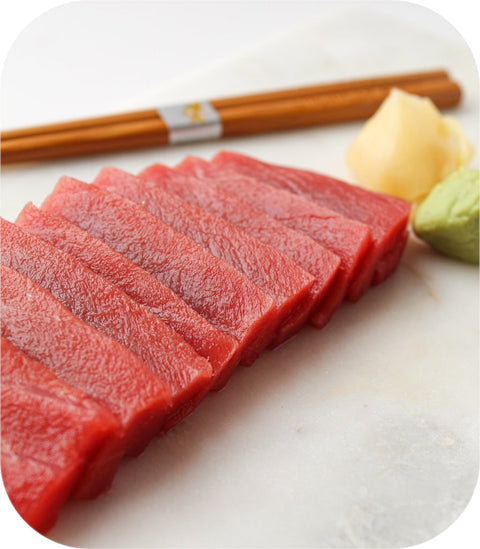 Bluefin Tuna Loin Saku 3-4Oz