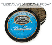 Caviar- Siberian Supreme Sturgeon 30g Salmon