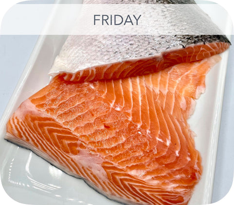 Fresh - Tail/collar Cut Gulf Of Maine Atlantic Salmon Fillet