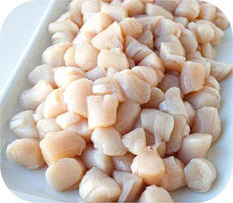 Fresh- Massachusetts Bay Scallops Fish