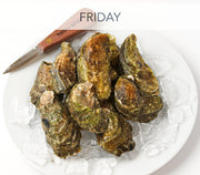 Fresh- Select Wellfleet Ma Oysters 20Ct Bag Fish