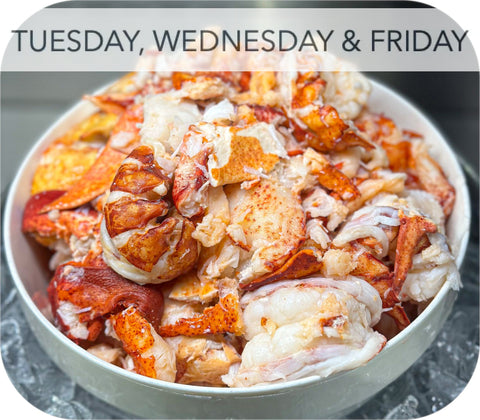 Fresh- Shucked Lobster Meat 1 Pound