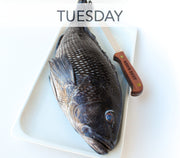 Fresh- Whole Jumbo Black Seabass 2.5Lb White Fish