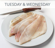 Fresh- Yellowtail Flounder Fillet White Fish