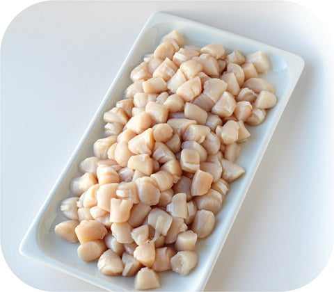 Frozen- Bay Scallops 8Oz White Fish