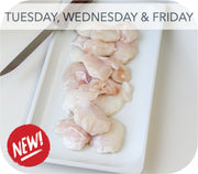 Frozen- Cod Cheeks 1Lb Skate