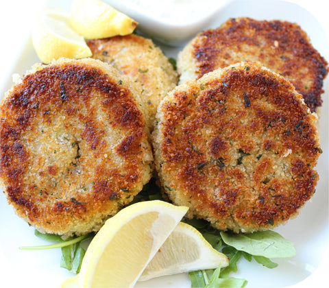 Frozen- Red’s Best Fish Cakes 2Ct Crab