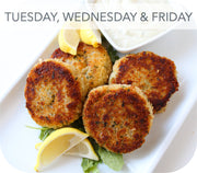 Frozen- Red’s Best Fish Cakes 2Ct Crab