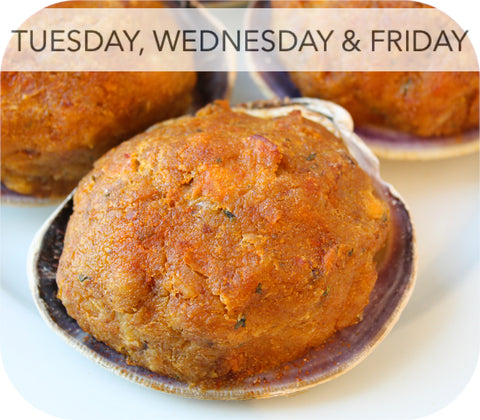 Frozen- Stuffed Clams 2Ct