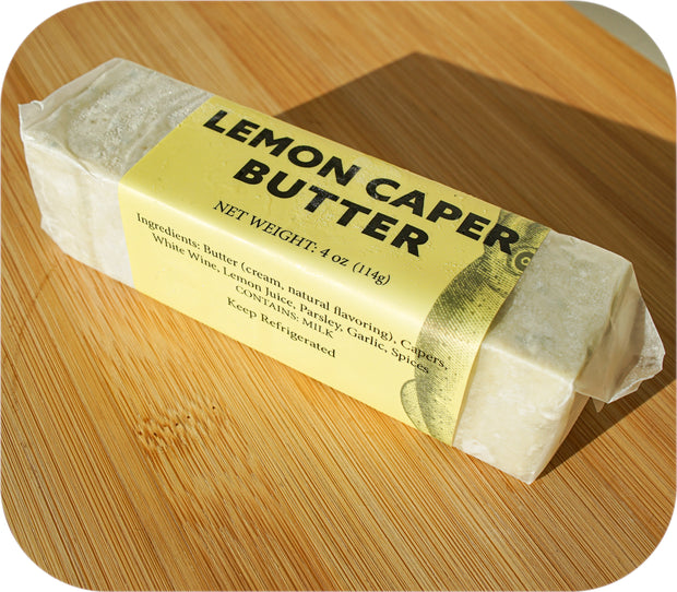 Lemon Caper Butter 4oz – Red's Best